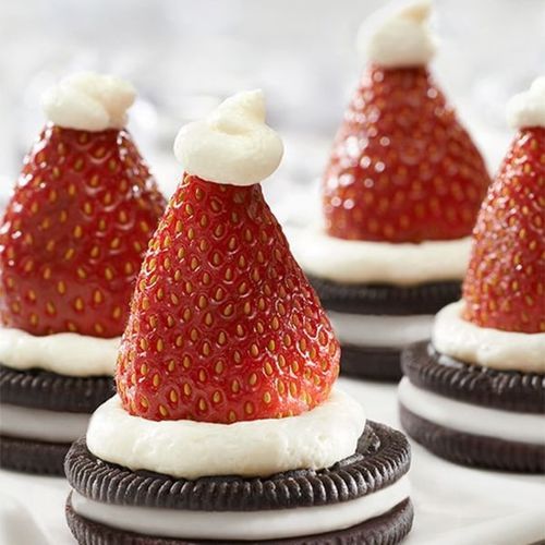 OREO Santa Hats
